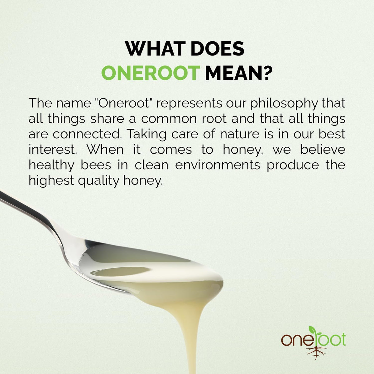 OneRoot 100% Canadian Wildflower Honey - 1kg, Unheated & Creamed, Raw & Pure