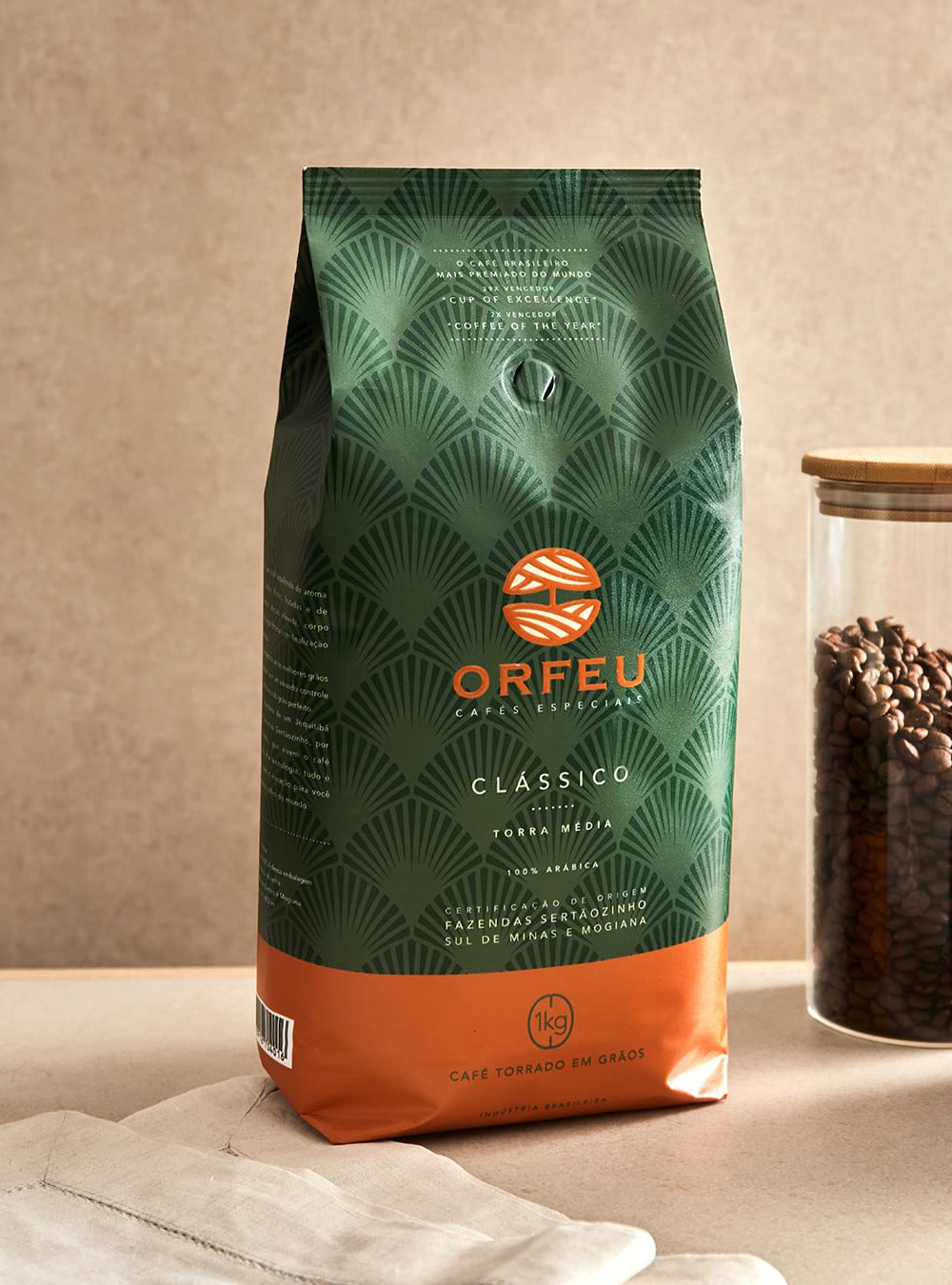 CAFÉ ORFEU Special Coffee Beans – 100% Arabica, Medium Roast, Fruity & Caramel Notes