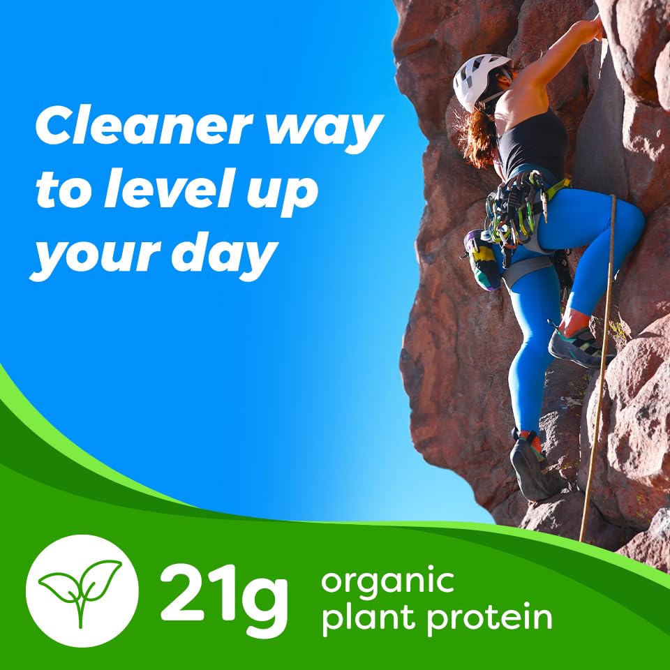 Orgain Organic Vegan Protein Powder – Peanut Butter, 21g Plant Protein, 2.03 lb