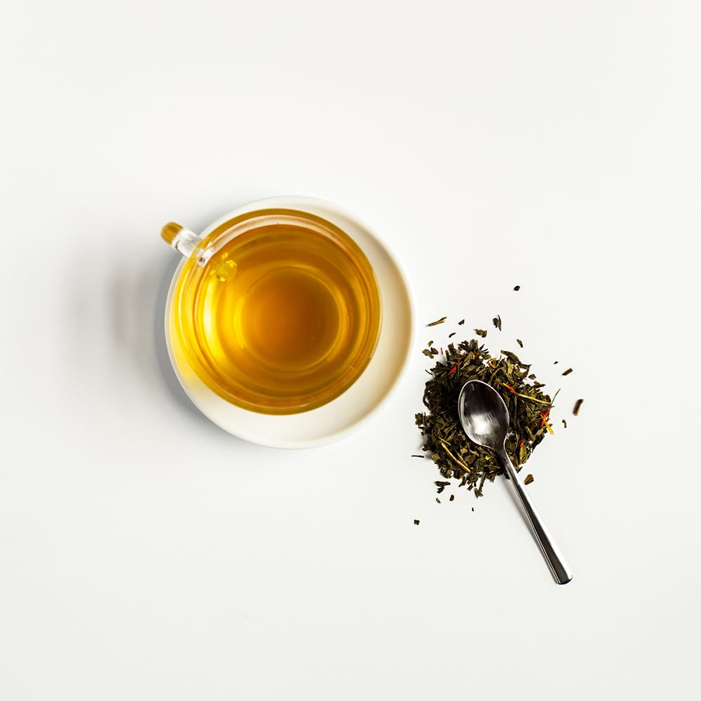 Organic Positively Tea Company Green Tangerine Green Tea – Loose Leaf, 16 oz