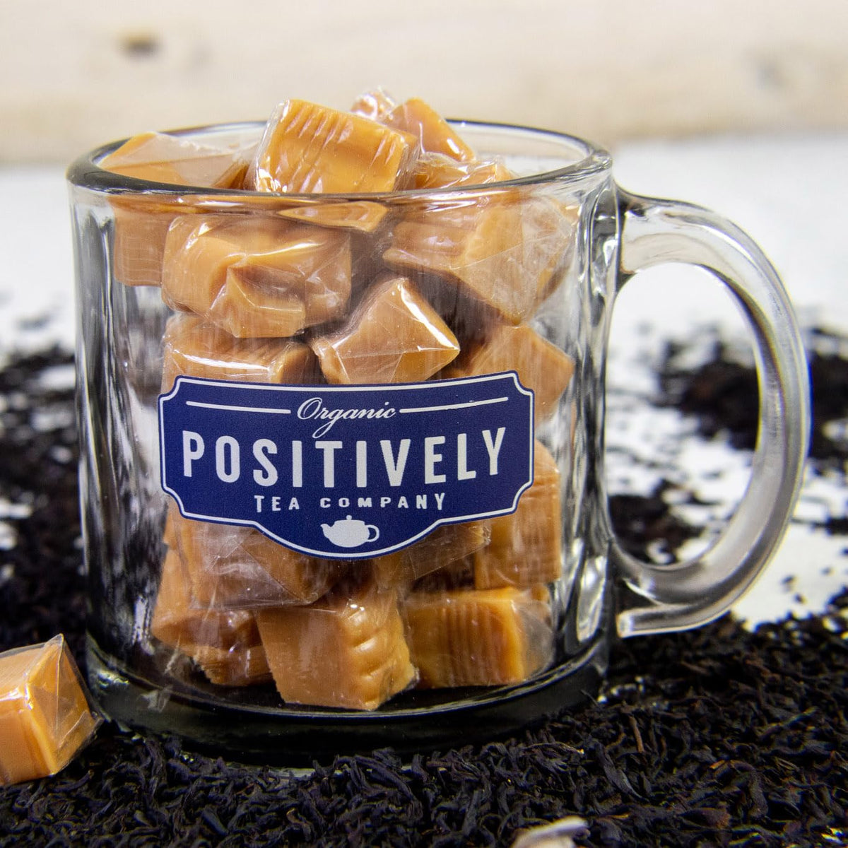 Organic Positively Tea Company Caramel Black Tea — Loose Leaf, 16 Ounce