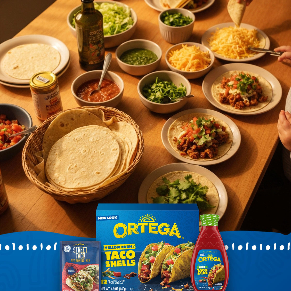 Ortega Flour Tortillas, 6-Inch, 12-Count — Soft, Low-Sodium Wraps