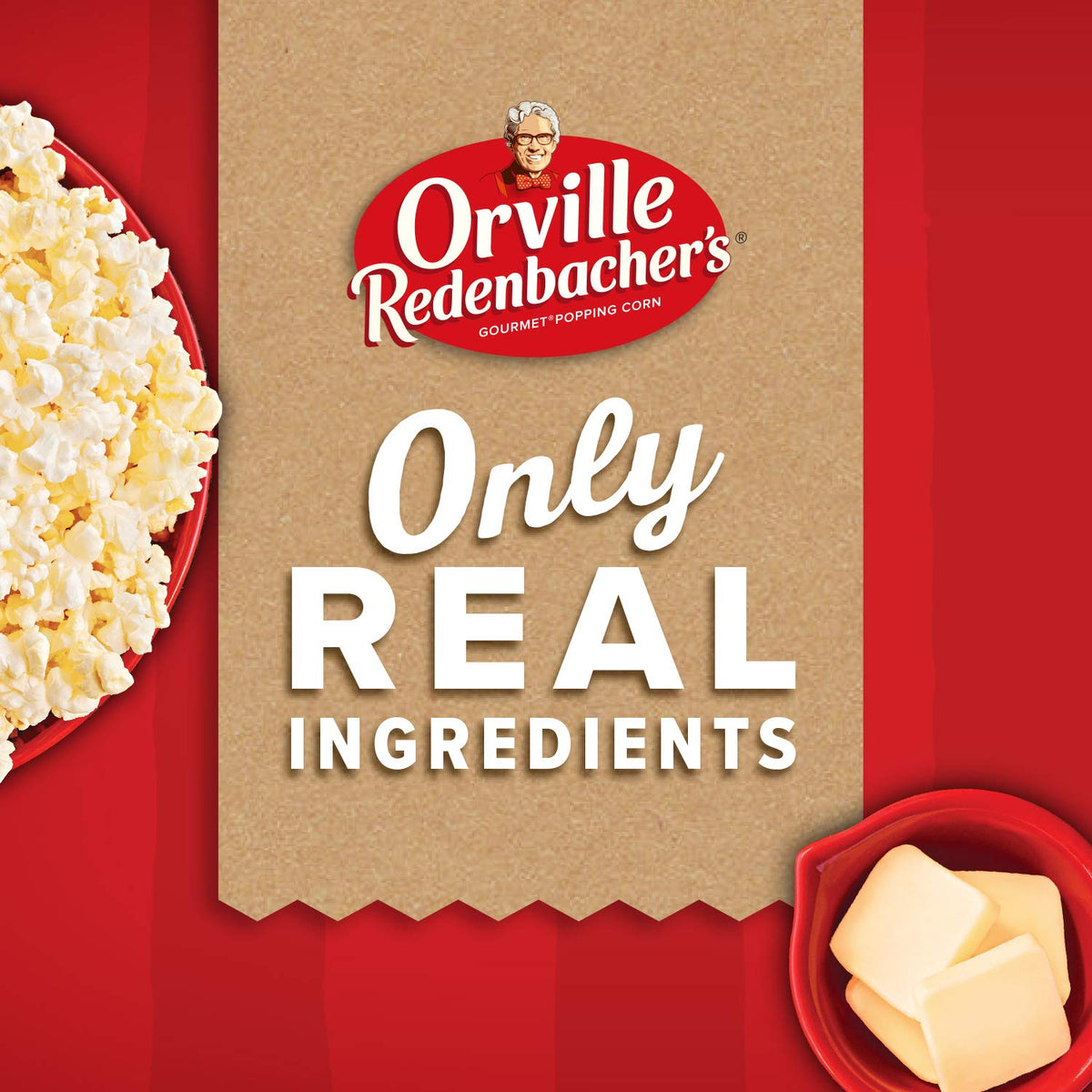 Orville Redenbacher's Movie Theater Butter Microwave Popcorn — 3 g Fiber per Serving, 6 Boxes