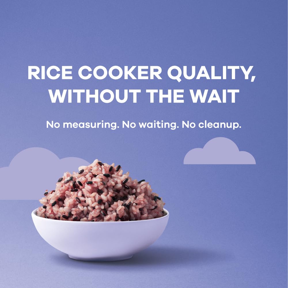 OTOKI Sprouted Black Rice Bowls – Ready in 2 Minutes, Gluten-Free & Vegan, 12 Bowls