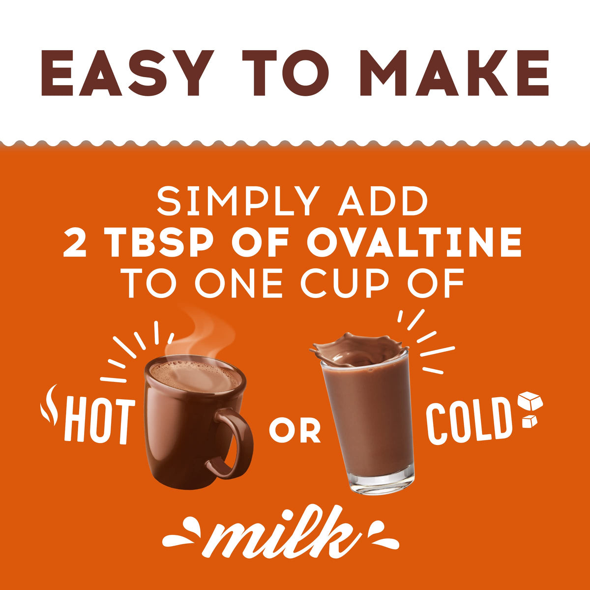 Ovaltine Chocolate Malt Milk Flavor Powder – 12 oz Canister (6-pack)
