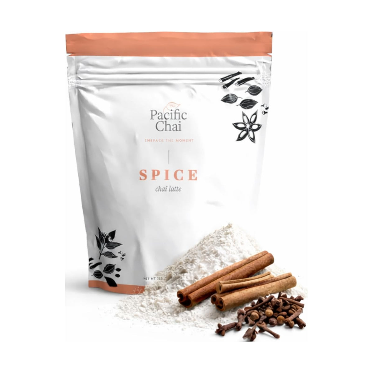 Pacific Chai Spiced Chai Latte Mix – Instant Café-Style Latte, Gluten Free