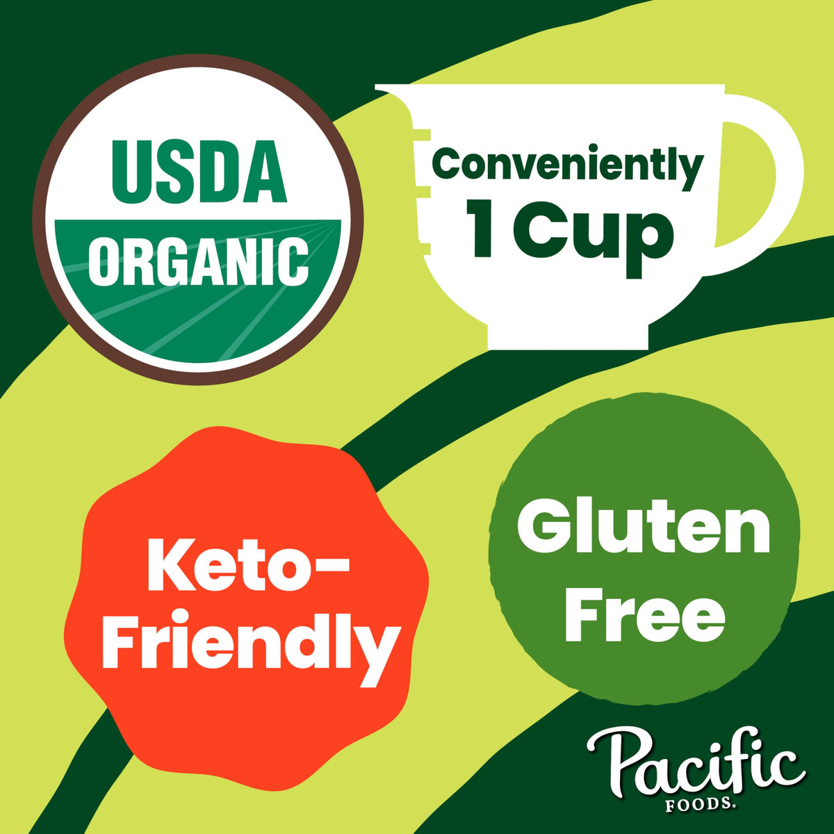 Pacific Foods Organic Free-Range Chicken Broth – 8 oz Carton (24 Pack)