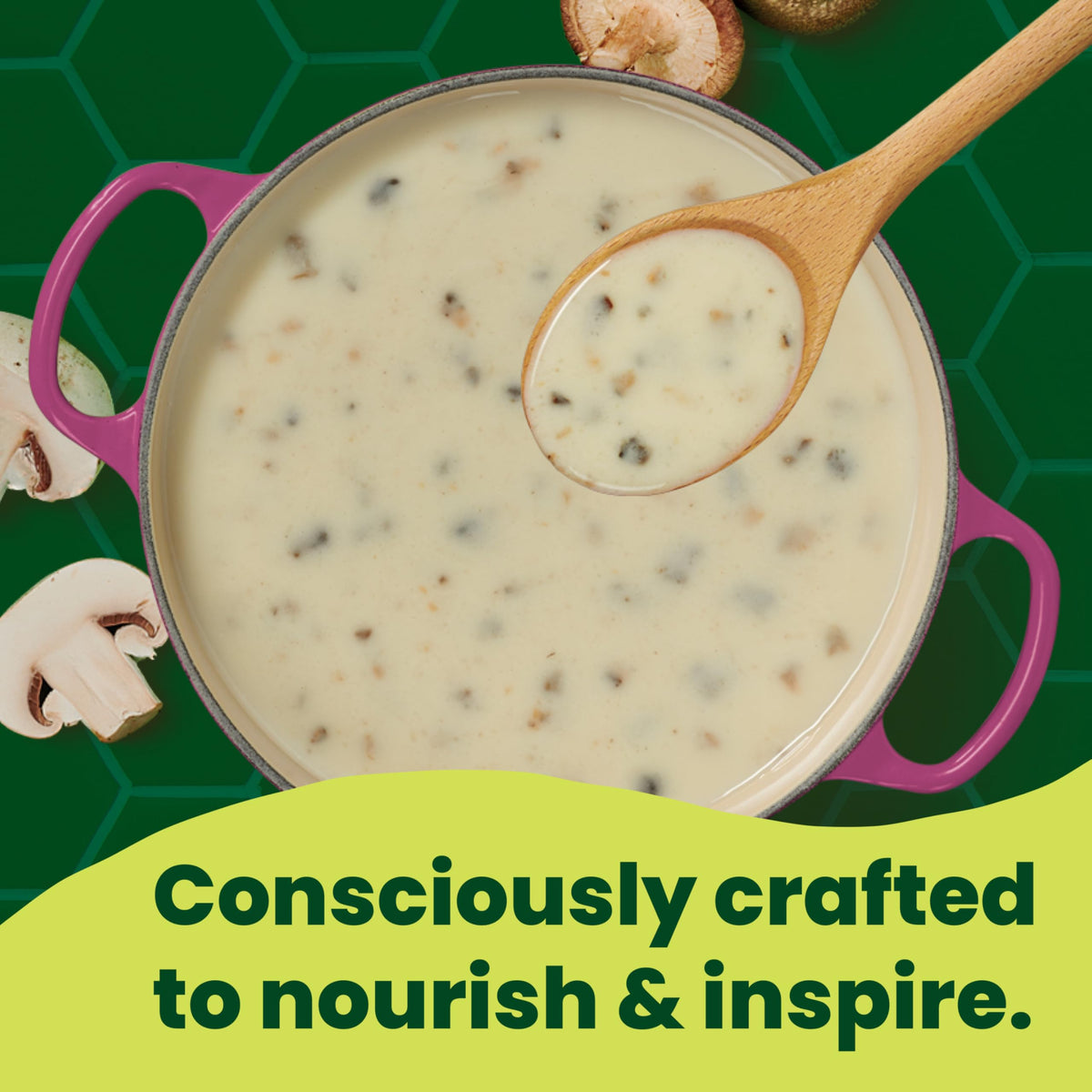 Pacific Foods Organic Cream of Mushroom Soup – 12 Pack, 10.5 oz Cans