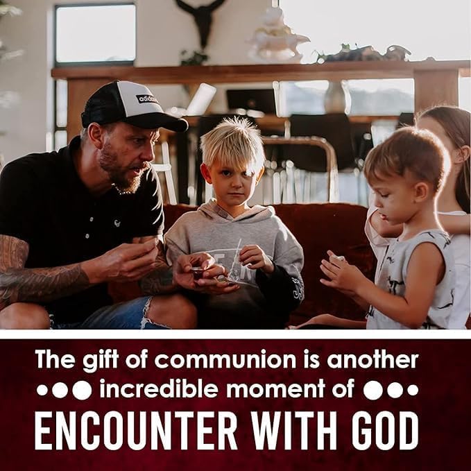 PACK IT HUB Miracle Meal: Pre-Filled Communion Cups & Gluten-Free Wafer Set (Box of 100) with Concord Grape Juice