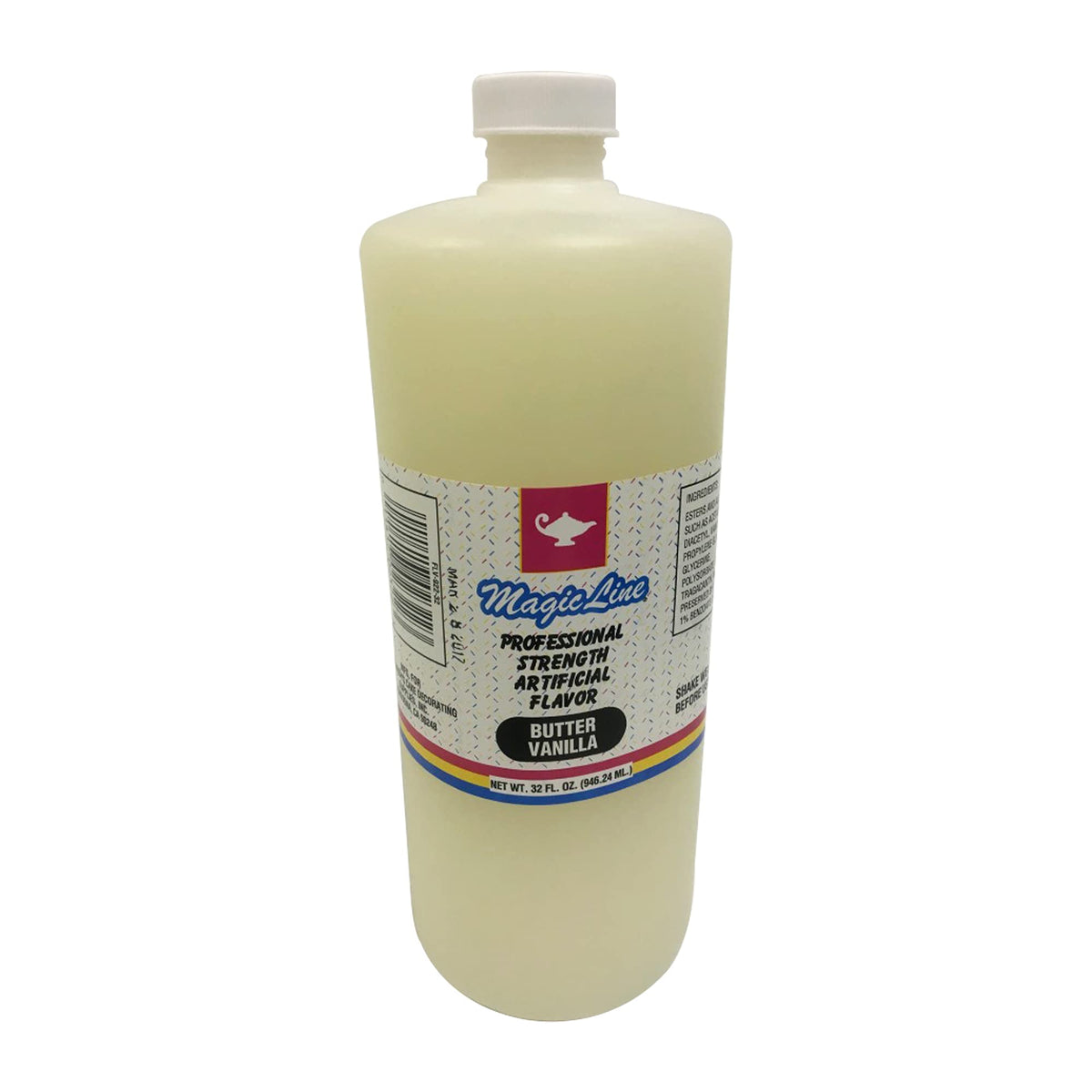 Parrish Magic Line Butter Vanilla Flavoring Oil for Baking – Stronger Butter Vanilla Flavor, 32 oz