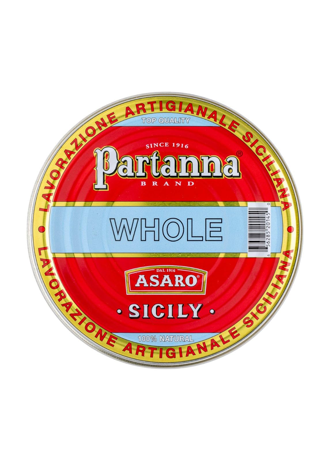 Partanna Whole Castelvetrano Olives – Authentic Sicilian, Premium Handpicked, 9 lb Can – Product of Italy