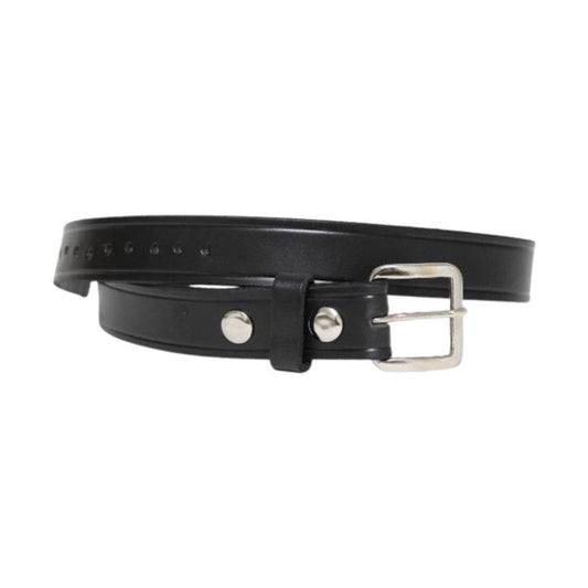P&B Amish Men's Leather Belt - Black