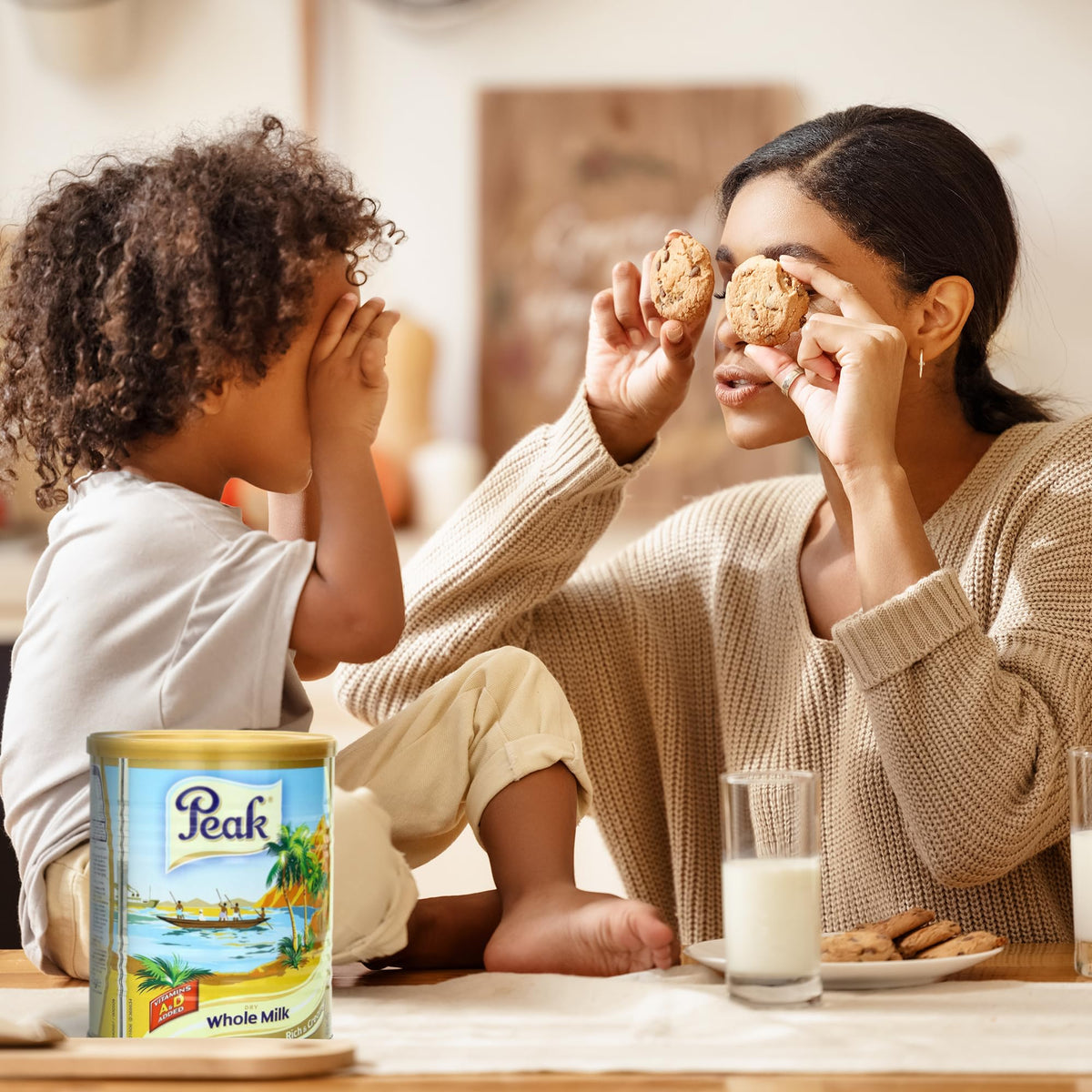 Peak Whole Milk Powder – 2 lb Can (900 g) | Dutch Milk from Holland, rBST Free, Instant Dissolve