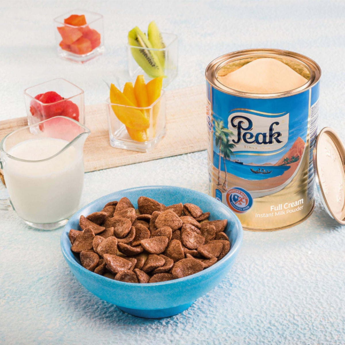 Peak Whole Milk Powder – 2 lb Can (900 g) | Dutch Milk from Holland, rBST Free, Instant Dissolve