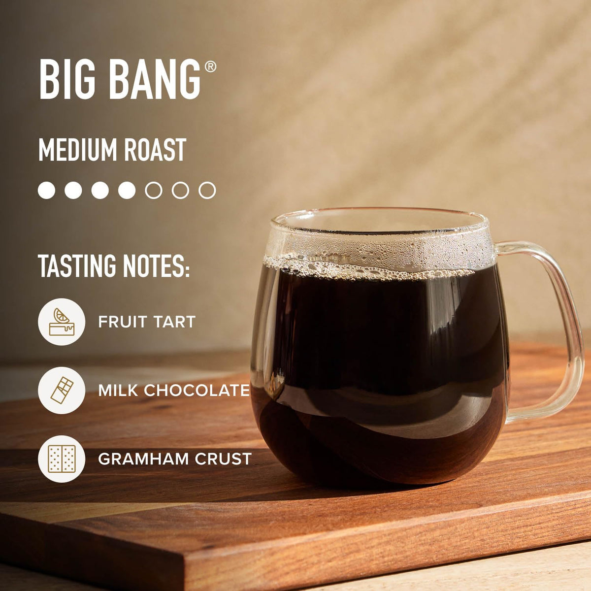 Peet's Coffee Big Bang Medium Roast K-Cup Pods – 60 Count (6 Boxes) | 100% Arabica