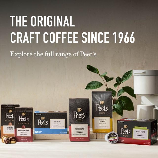 Peet's Coffee Espresso Forte Dark Roast Whole Bean Coffee – 32 oz Bag | 100% Arabica