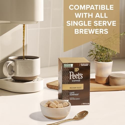 Peet's Coffee Holiday Blend Dark Roast K-Cup Pods – 60 Count (6 Boxes) | 100% Arabica