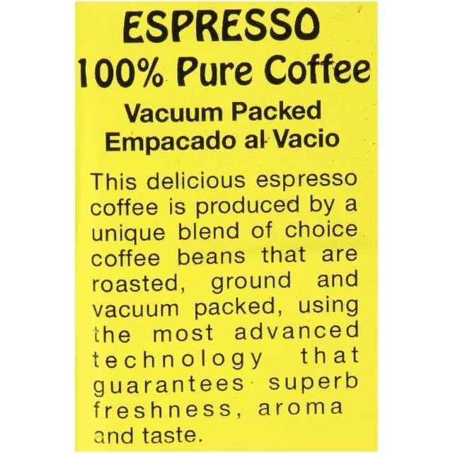 PILON Ground Espresso Coffee 10oz | 284g (Pack of 06)