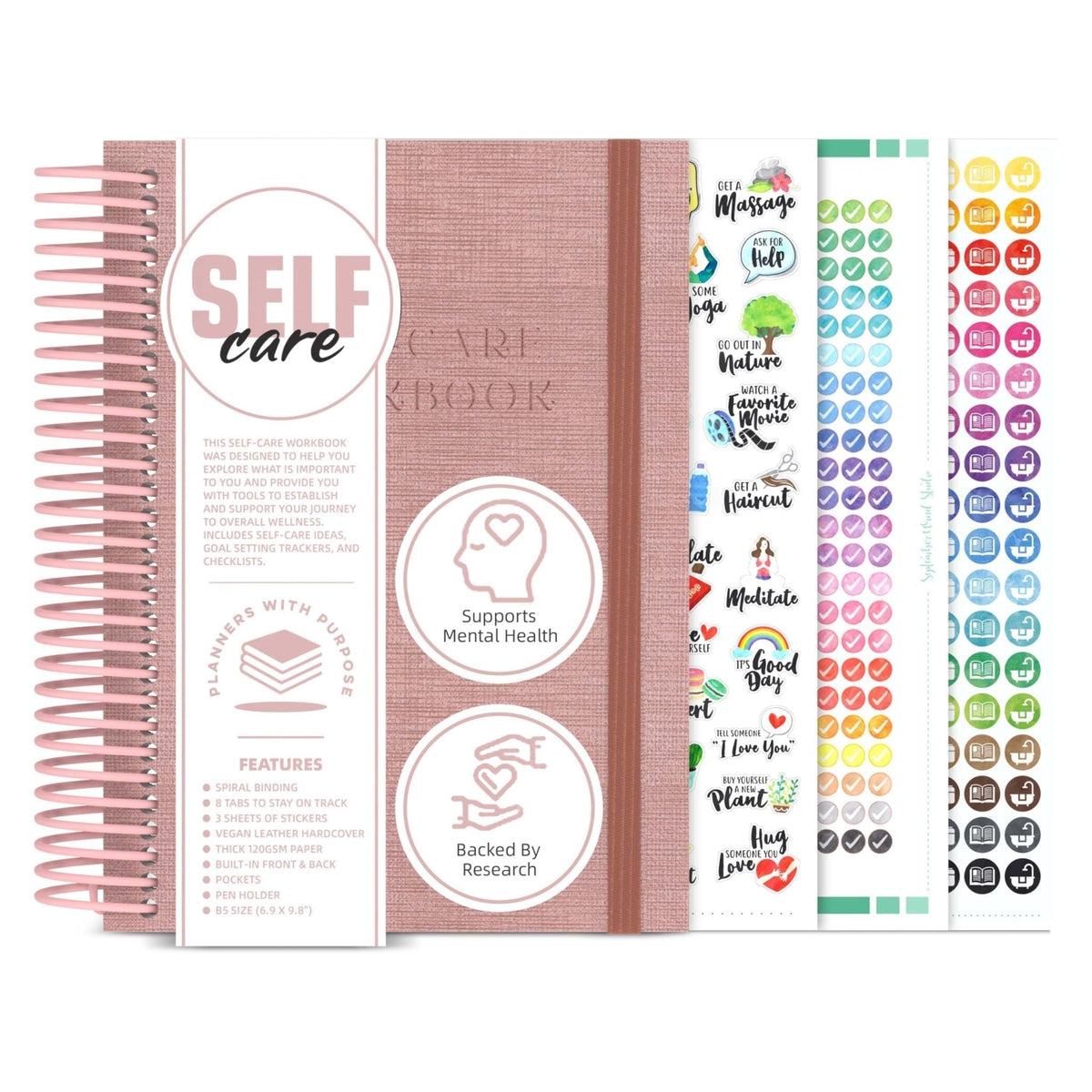 Planners with Purpose Self Care Journal, Self Love Workbook for Women