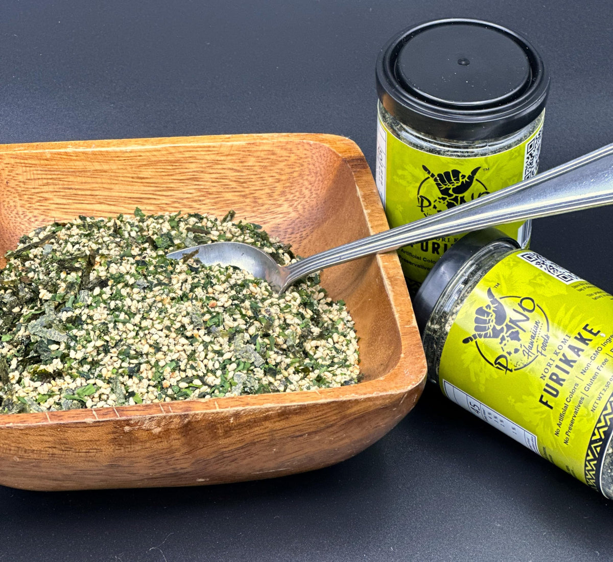 Pono Hawaiian Premium Nori Komi Furikake Rice Seasoning – Gluten-Free & Non-GMO, 1 lb