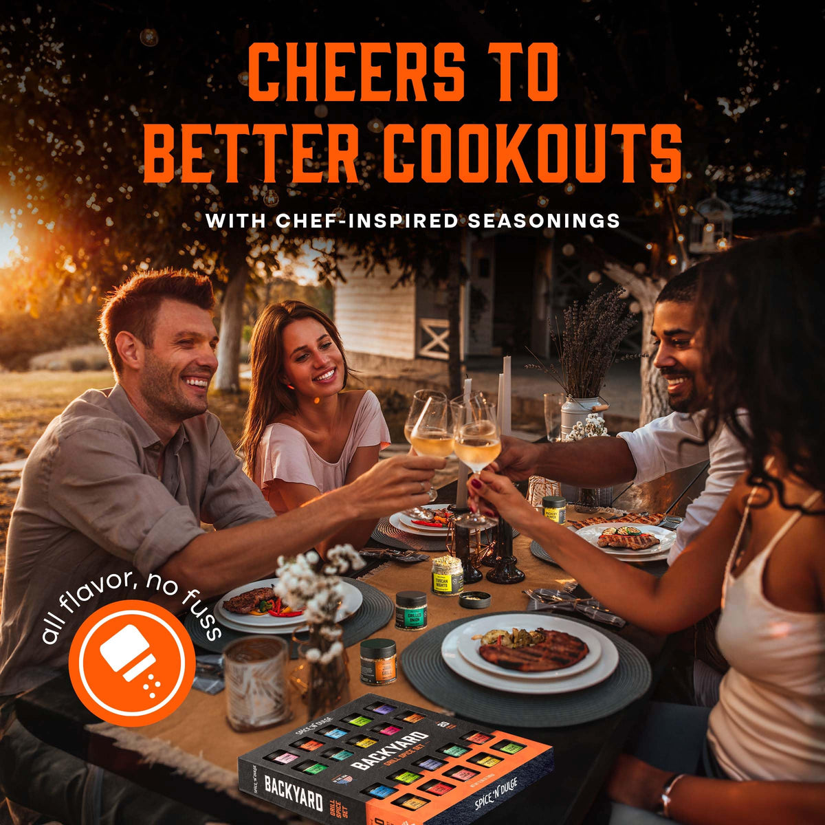 Pop n' Dulge Grilling Spice Set – 20 Unique BBQ Seasonings & Rubs Gift