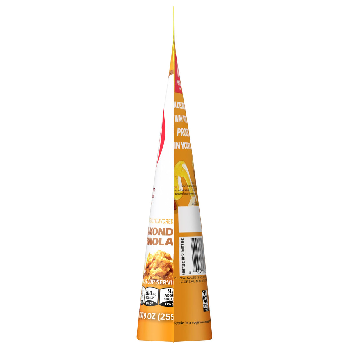 Premier Protein Honey Almond Granola — 9 oz Stand-Up Bags (Pack of 5) | High-Protein Crunch for Yogurt or On-The-Go