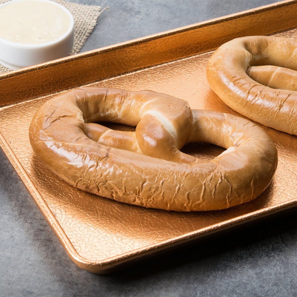 Pretzelhaus Bavarian Plain Soft Pretzels – Pack of 10 | Shelf-Stable, Never Frozen