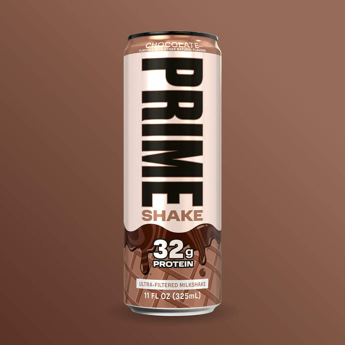 PRIME Shakes Chocolate – 32g Protein, Lactose-Free, Low Sugar, Ready-To-Drink 11oz