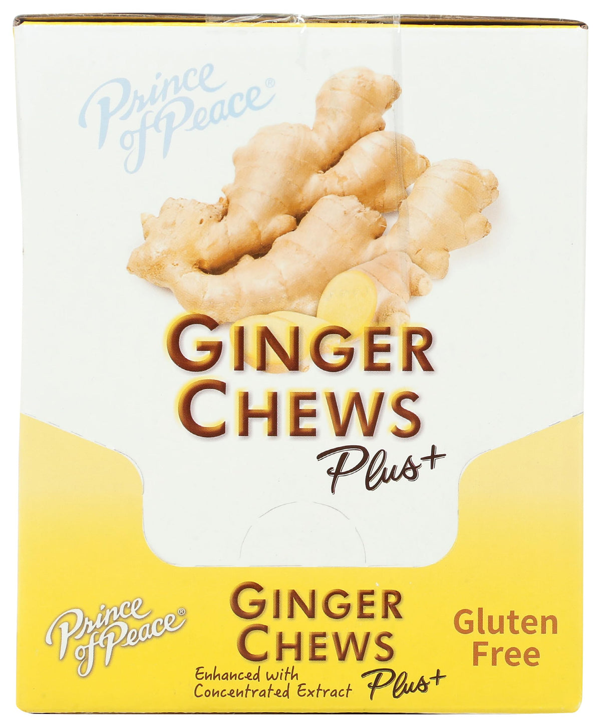 Prince Of Peace Original Flavor Ginger Chew Plus+ – Gluten Free, 3 oz (Pack of 6)