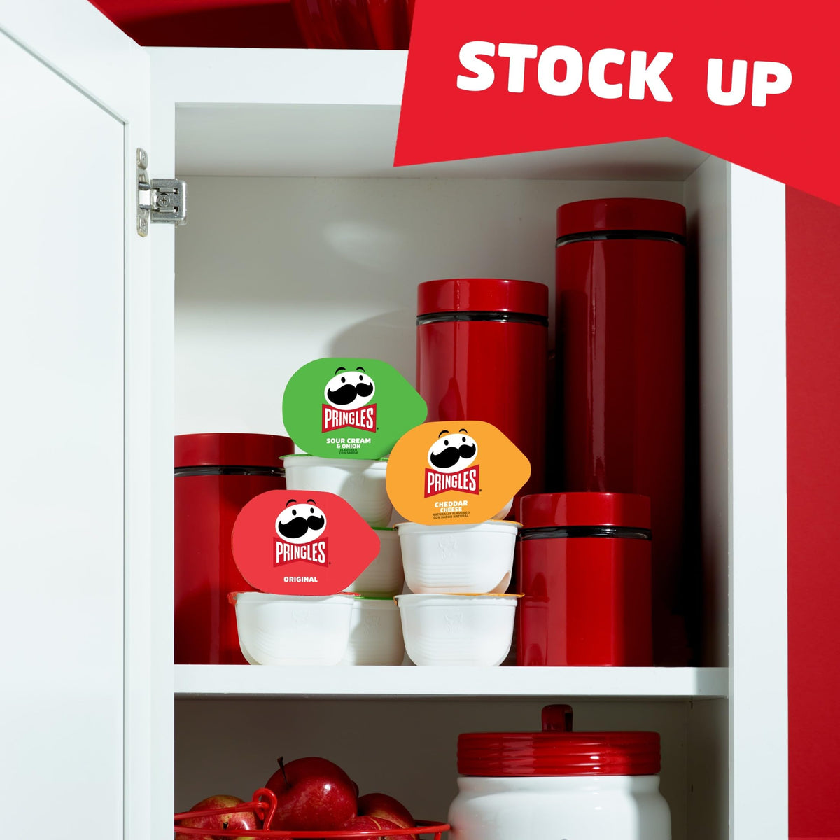 Pringles Snack Stacks Variety Pack – 36 Cups of Original, Sour Cream & Onion, Cheddar Cheese, BBQ