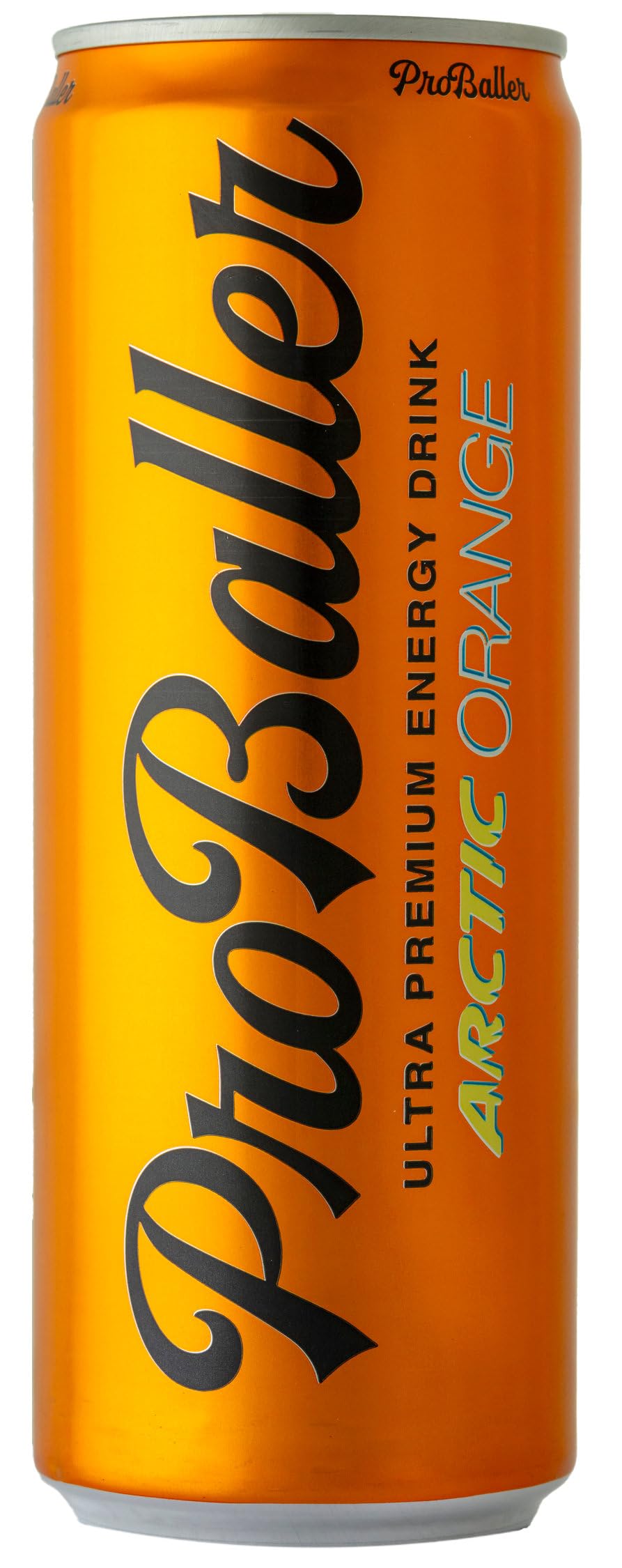 ProBaller Clean Energy Drink – Athlete-Grade Energy, NSF Certified for Sport, Orange (15 Pack)