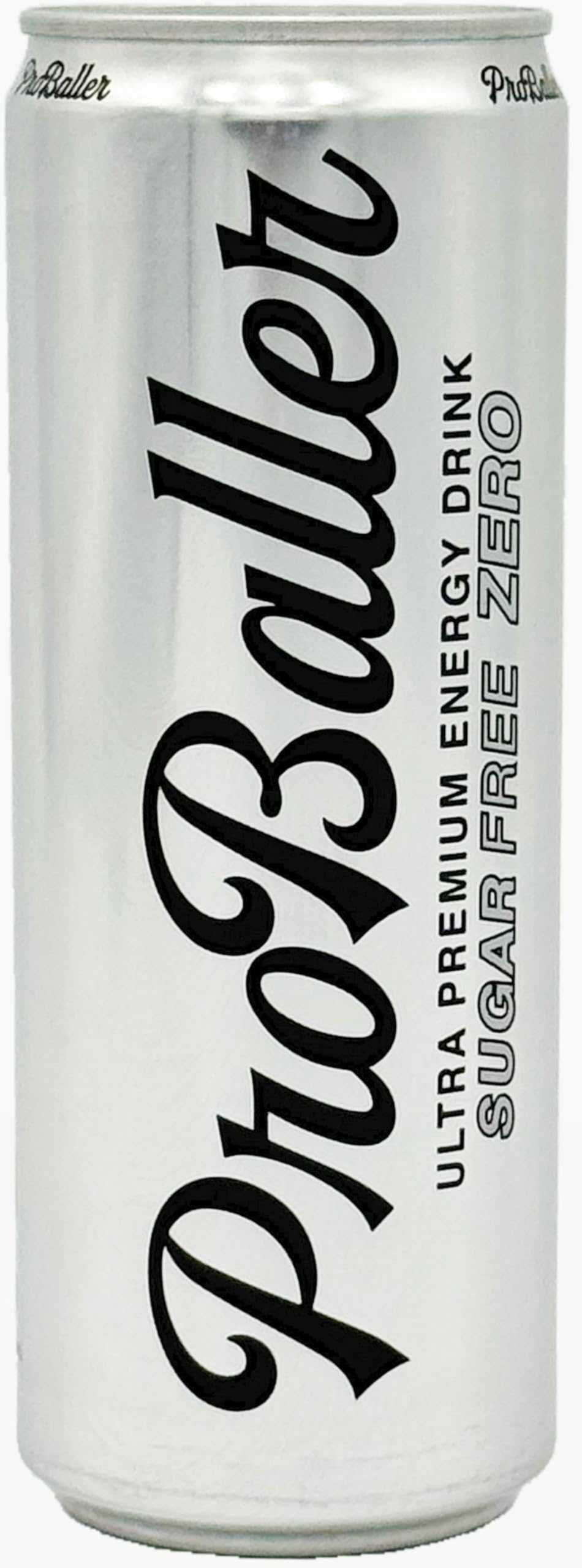 ProBaller Clean Energy Drink – Zero Sugar, NSF Certified for Sport, Natural Caffeine, Citrus, 12 Fl Oz (15 Pack)