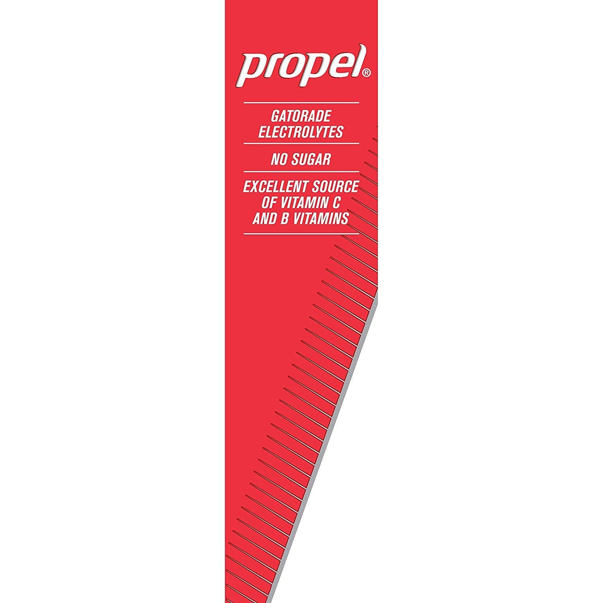 Propel Watermelon Powder Packets with Electrolytes & Vitamins — 50 Count (5 x 10-Pack), No Sugar