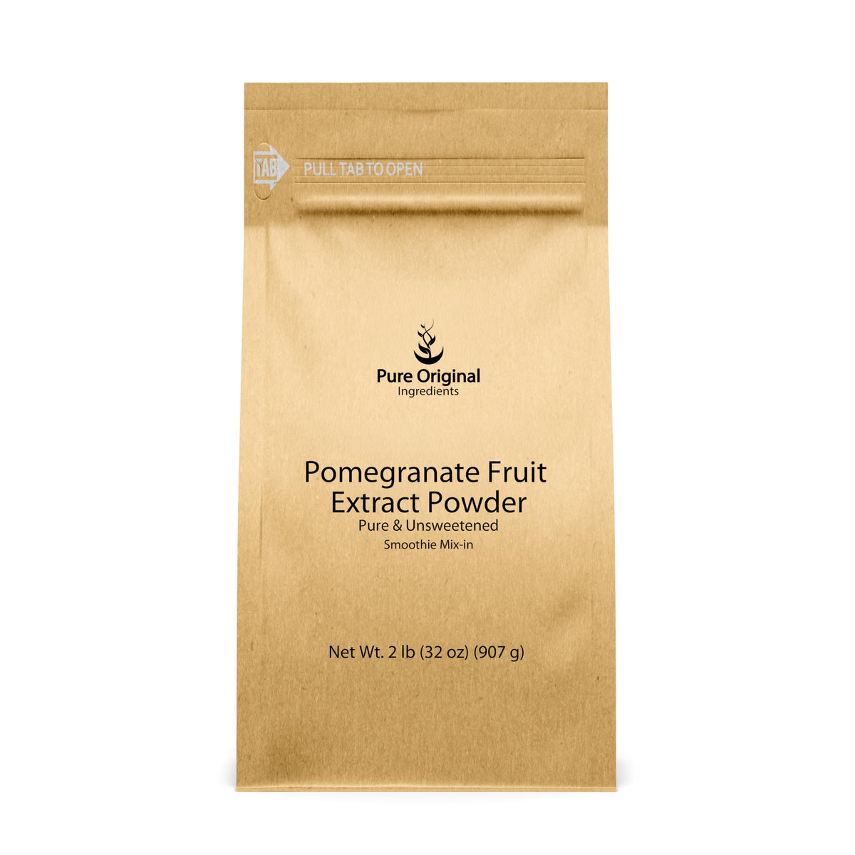PURE ORIGINAL INGREDIENTS Pomegranate Fruit Extract Powder (32 oz) — Unsweetened Smoothie Mix-In