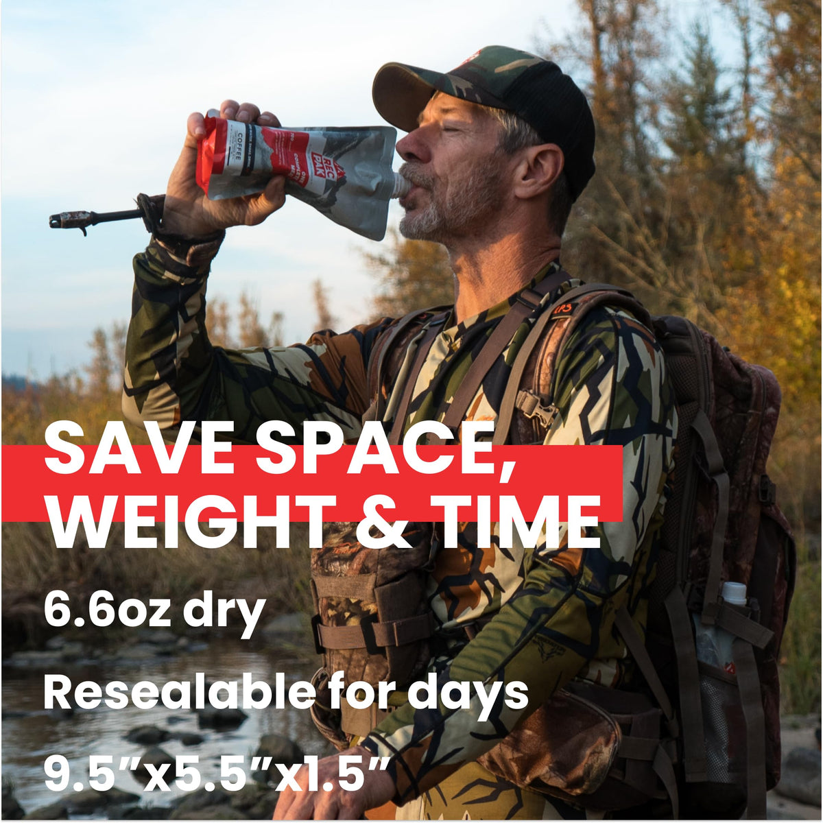 RecPak | 700 Calorie, 43g Protein – No-Cook Liquid Meal for Backcountry Athletes | 3-Pack Variety