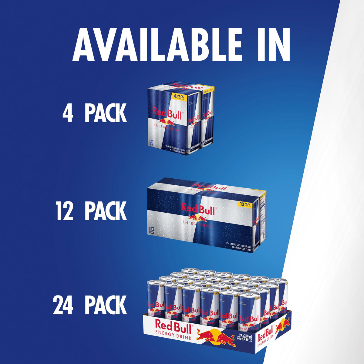 Red Bull Energy Drink – 80mg Caffeine with Taurine & B Vitamins, 8.4 fl oz (Pack of 24)
