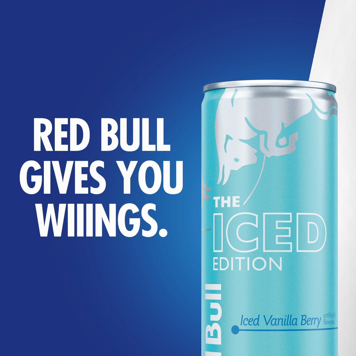 Red Bull Winter Edition Iced Vanilla Berry Energy Drink — 80 mg Caffeine, 8.4 fl oz, Pack of 24