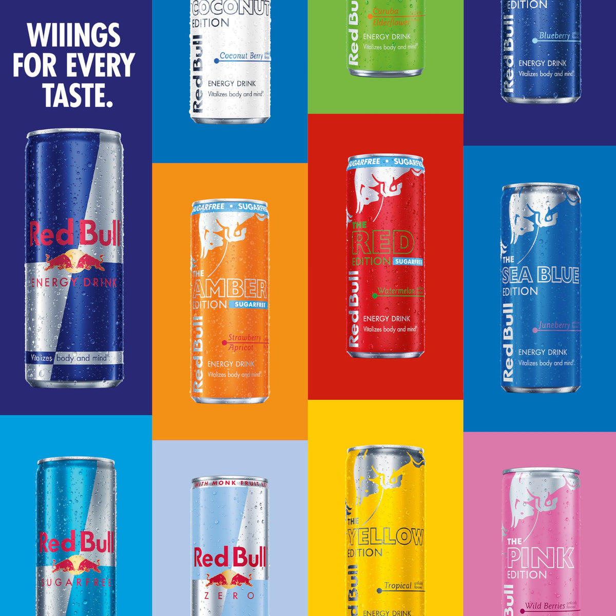 Red Bull Peach Edition Sugarfree Energy Drink – White Peach, 8.4 oz Can (24 Pack)