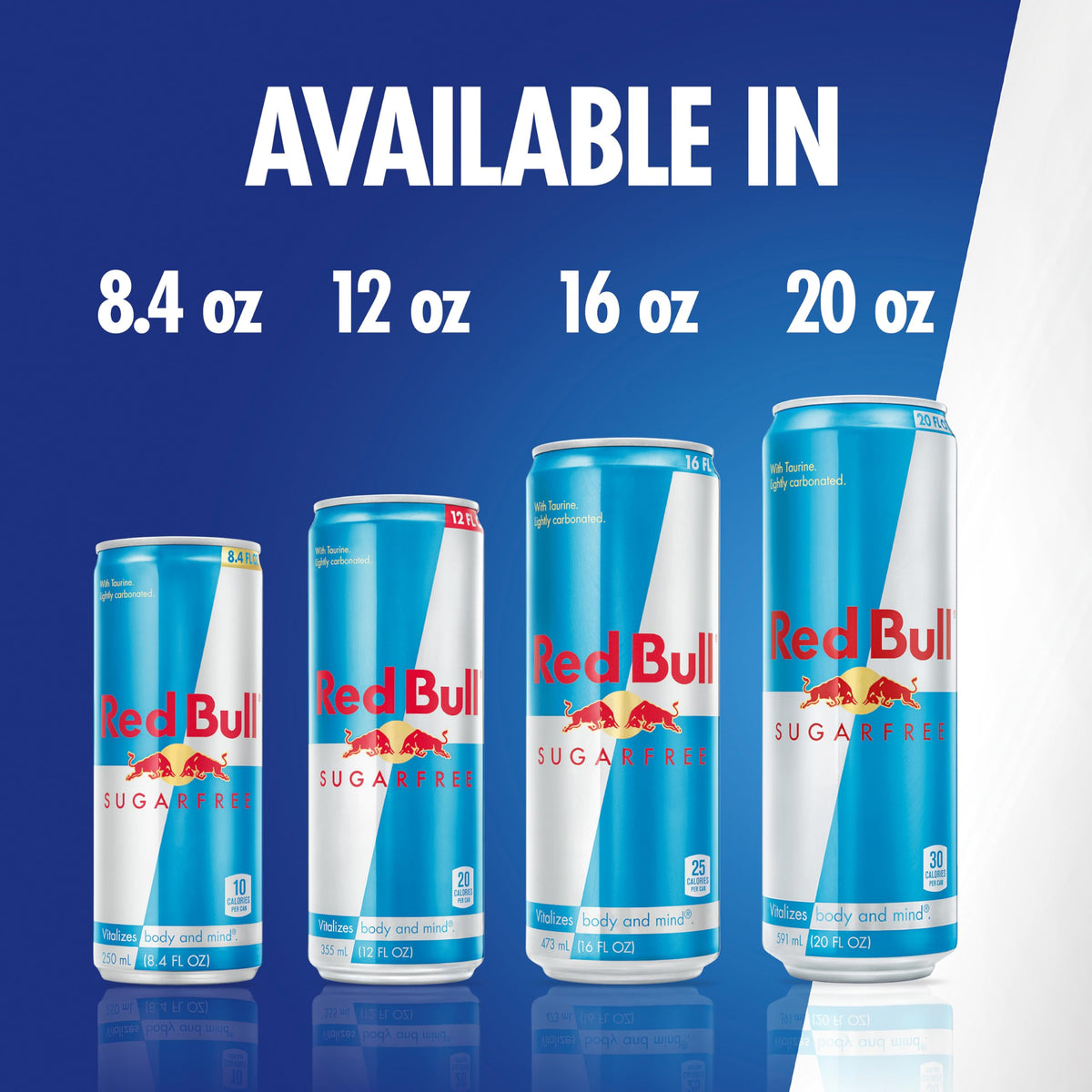 Red Bull Sugar Free Energy Drink - 151 mg Caffeine, Taurine & B Vitamins, 16 fl oz, Pack of 12 Cans