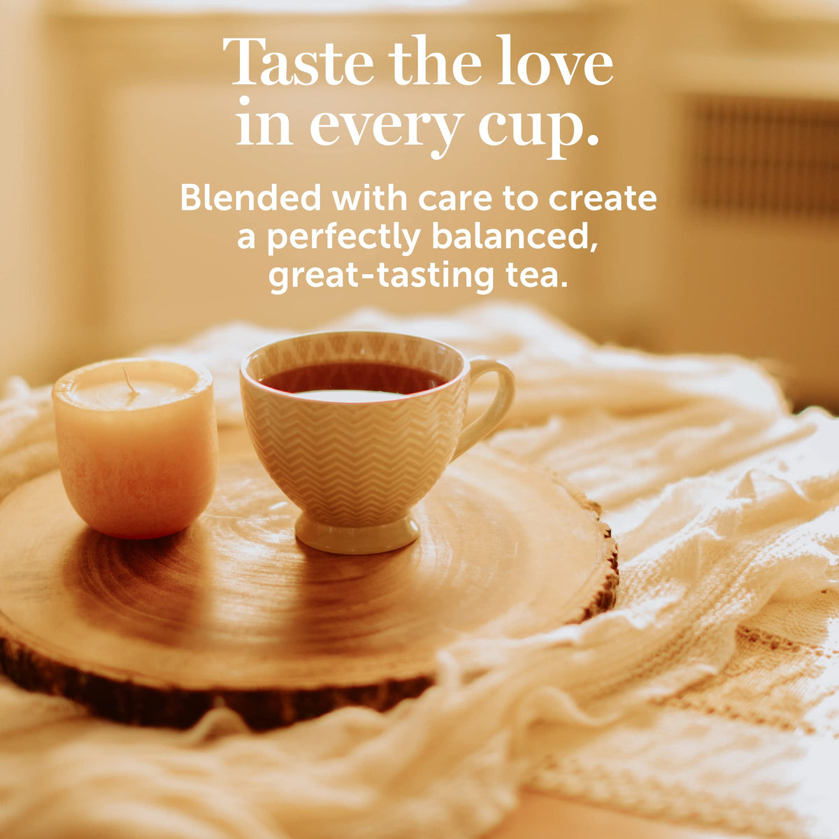 Red Rose Decaf Black Tea K-Cups – 72 Single-Serve Pods for Keurig