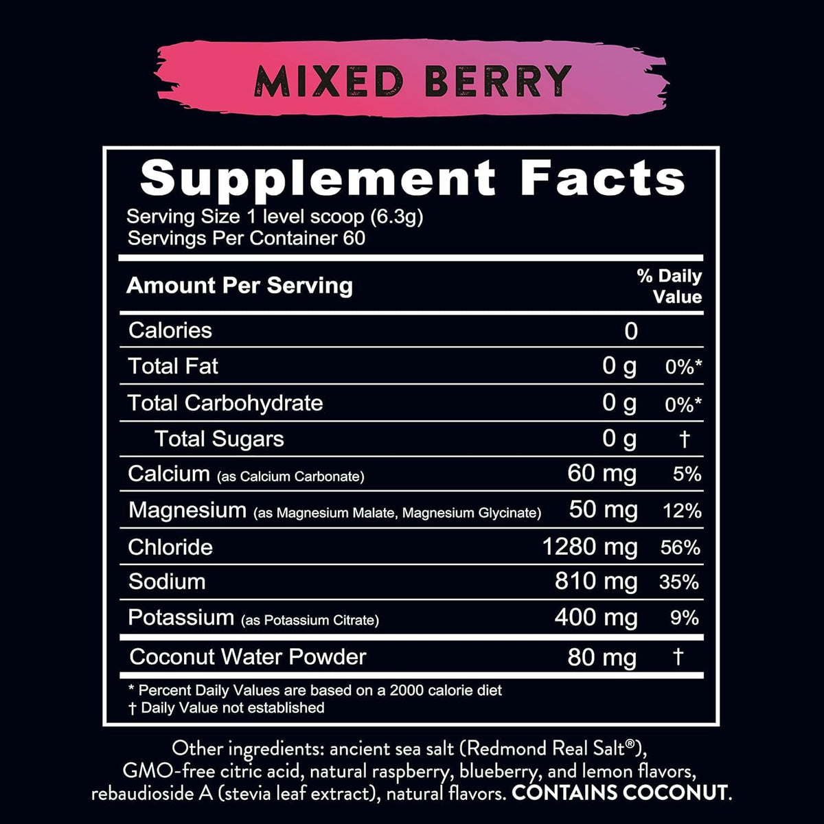 REDMOND Re-Lyte Hydration – Calorie-Free Electrolyte Drink for Everyday Hydration