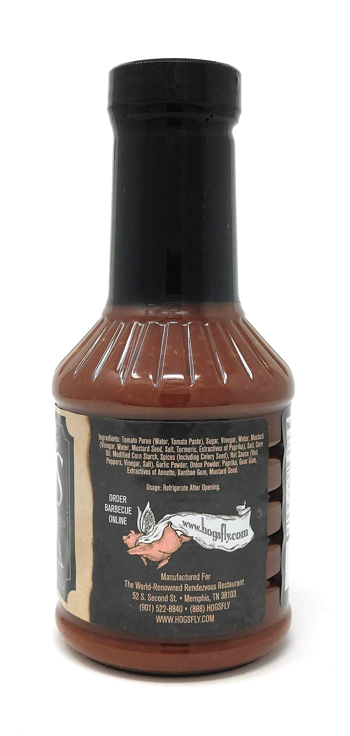 Rendezvous BBQ Sauce – Charlie Vergos Rendezvous Memphis Famous Barbecue Sauce 3-Pack, 18 oz Each