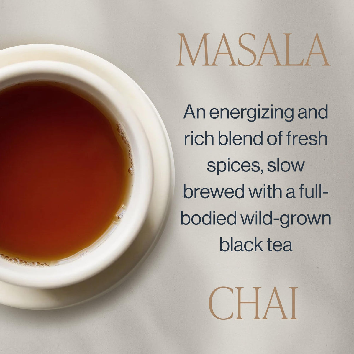 Rishi Tea Masala Chai Black Sachet Tea Bags – Organic Assam with Whole Spices | 50 Count