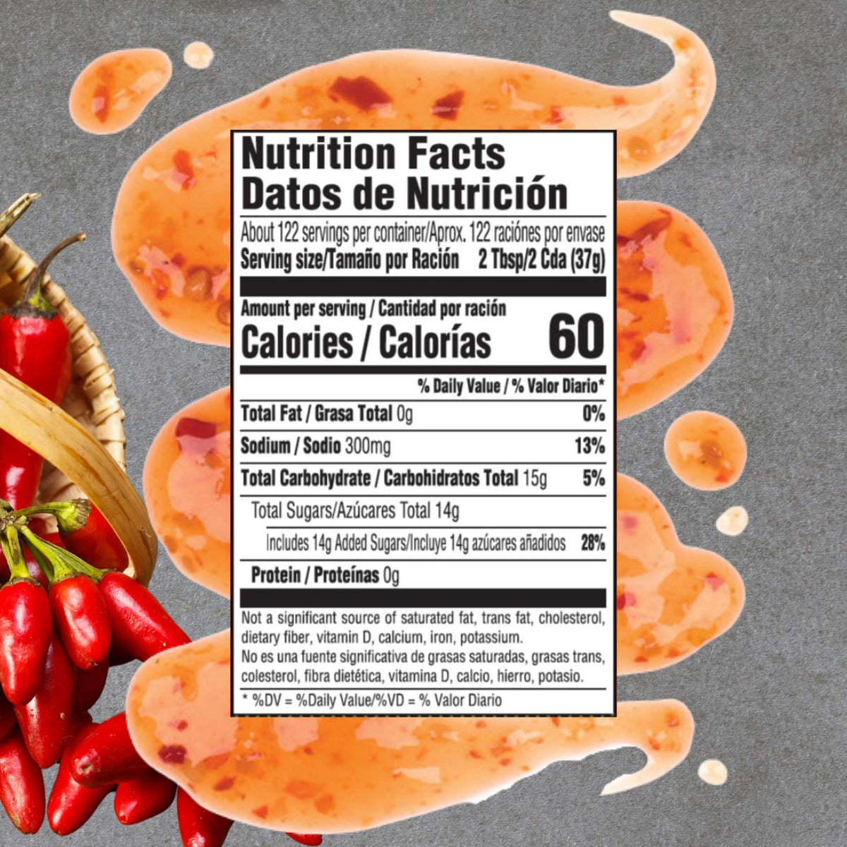Roland Foods Fusion Sweet Chili Sauce – 1 Gallon Bottle for Dipping, Dressing, and Glazing