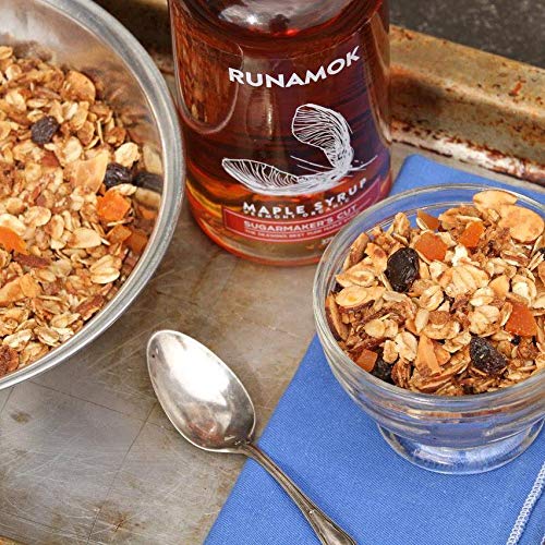 Runamok Maple Syrup Organic Sugarmaker's Cut – Grade A Amber Vermont Pure Maple Syrup, 25.36 fl oz