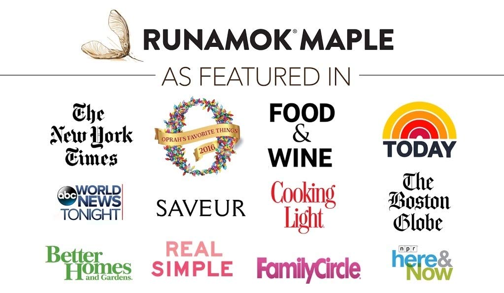 Runamok Maple Syrup Organic Sugarmaker's Cut – Grade A Amber Vermont Pure Maple Syrup, 25.36 fl oz
