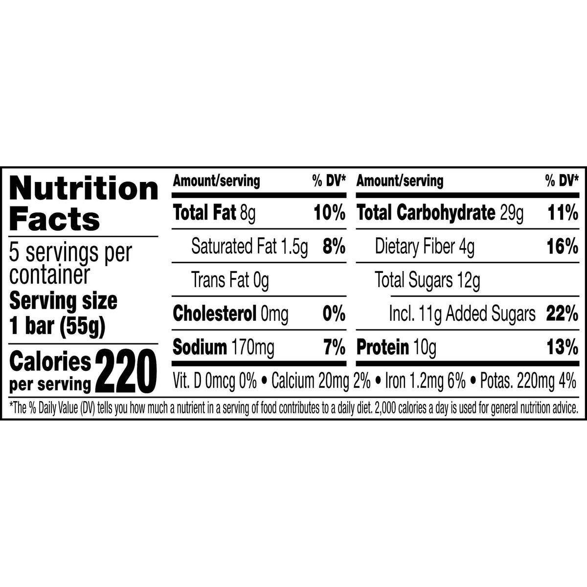 RXBAR Nut Butter and Oat Protein Bars – Honey Cinnamon Peanut Butter (6 Boxes, 30 Bars) | 10g Protein | Gluten Free