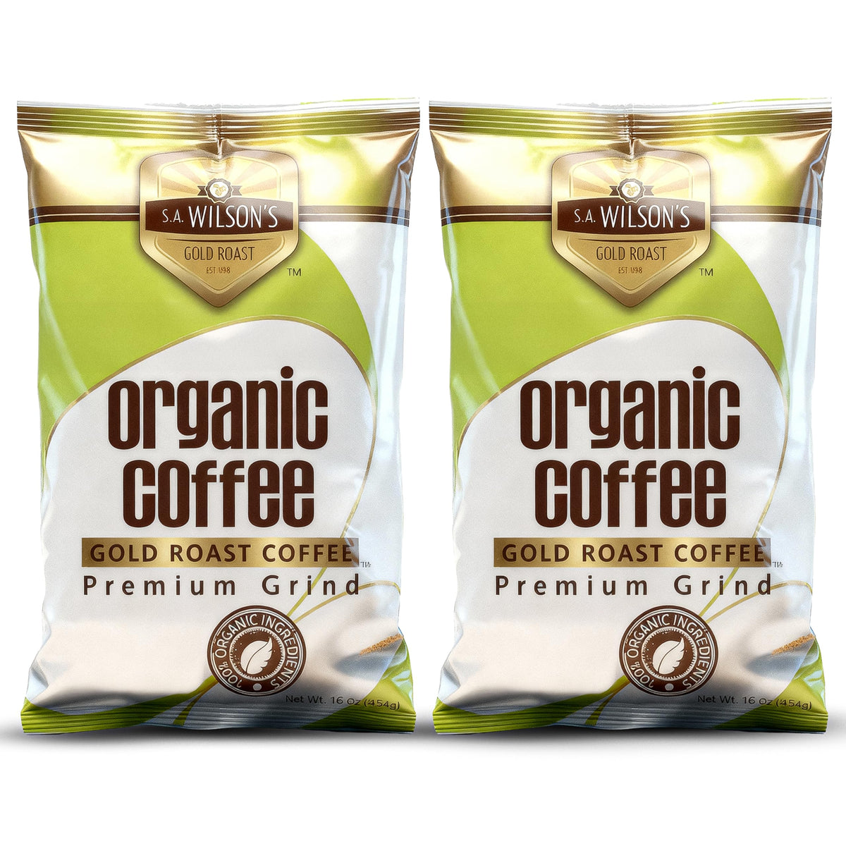 SA Wilson’s Coffee Enema – Organic Enema Coffee, USDA Organic, High Caffeine for Digestive Support & Energy – 2-Pack