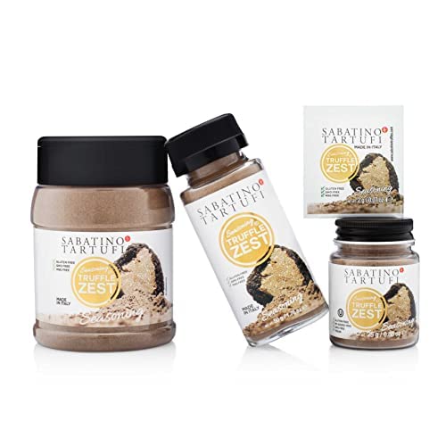 Sabatino Tartufi Truffle Zest Seasoning - All-Purpose Gourmet Truffle Powder, Vegan & Kosher, 5.29 oz