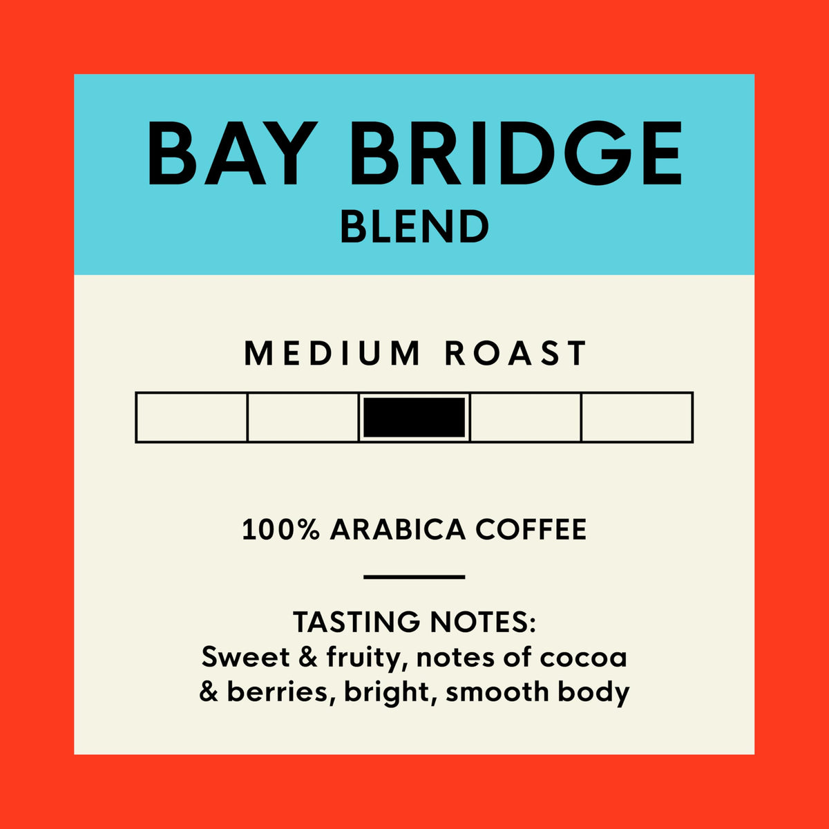 SAN FRANCISCO BAY Bay Bridge Blend Ground Coffee – 28 oz, Medium Roast